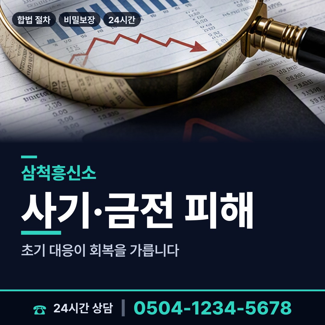 삼척 성내동 탐정비용 상담 안내